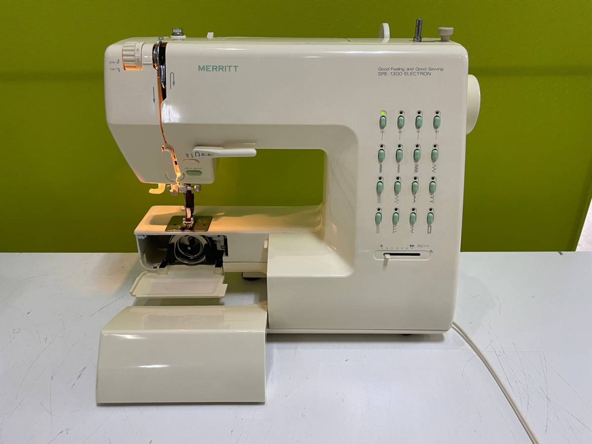 ジャンク品☆SINGER（シンガー）☆家庭用ミシン☆MERRITT【SRE-1300 