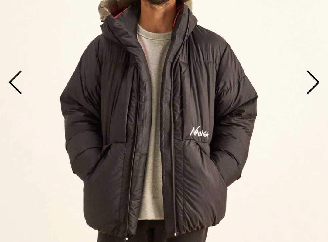 【お得，本物保証】 Nanga ナンガ/NORTHERN LIGHTS DOWN JACKET/ノーザンライトダウンジャケット/BLK/Lサイズ オーロラライト 品(Lサイズ)｜売買されたオークション情報、yahooの商品情報をアーカイブ公開 - オークファン Lサイズ