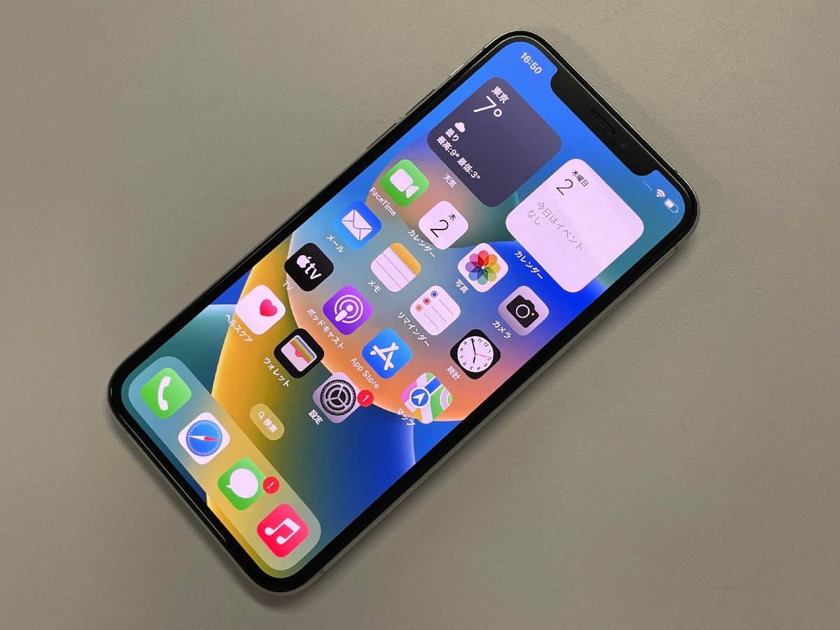 高品質，爆買い au iPhone Xs 64GB A2098 NTAX2J/A シルバー SIMロック