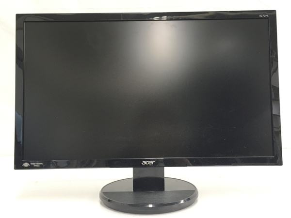 acer K272HL 27型 ワイド 非光沢 液晶モニター 2016年製 ディスプレイ PC周辺機器 中古 T7256189