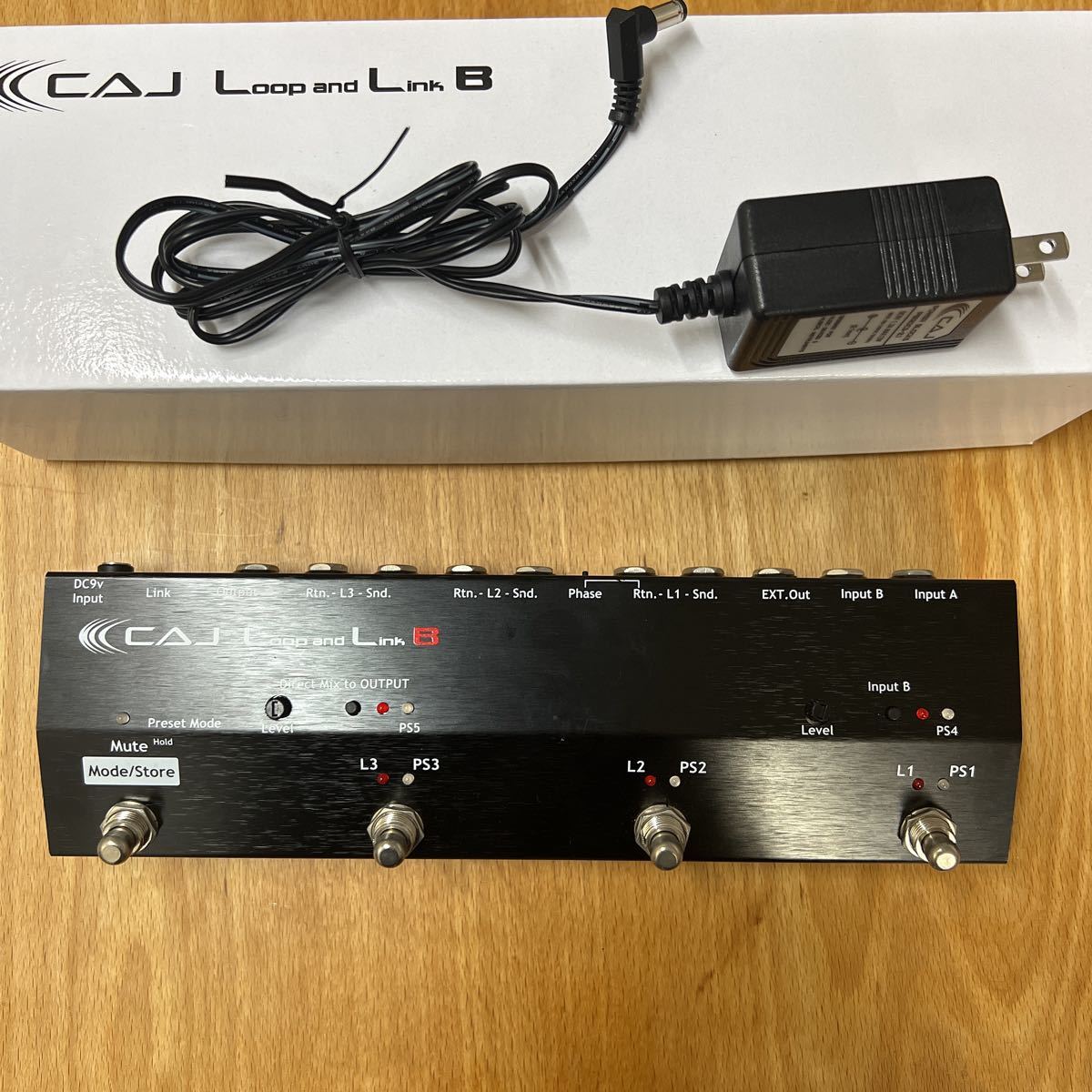 CAJ Loop and Link Bスイッチャー 美品 and Link Loop USED 本体のみ⁄美