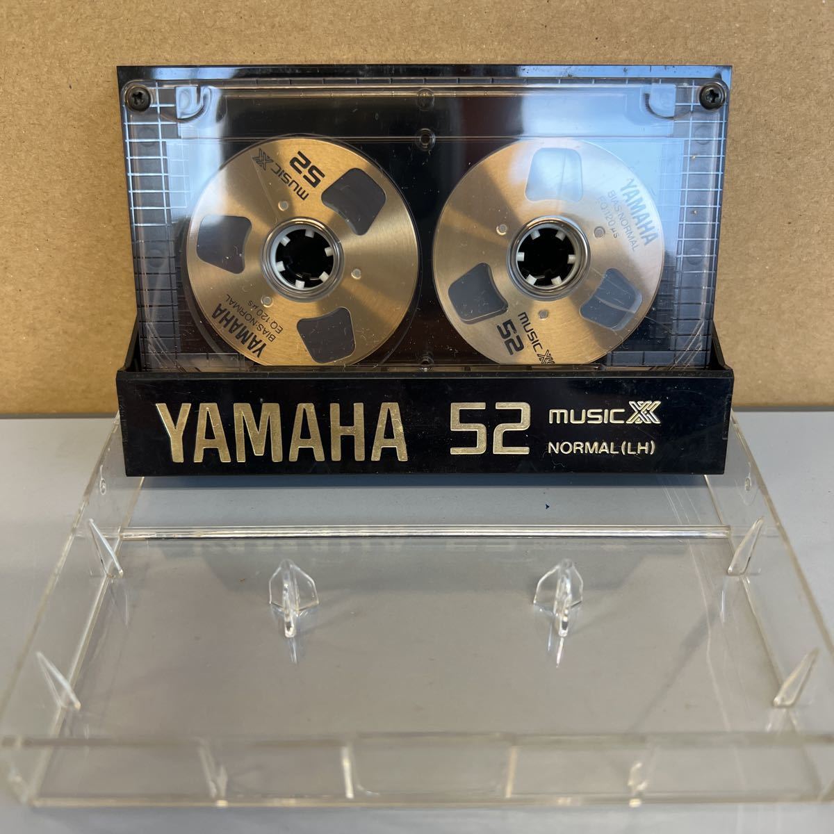 YAMAHA52　MUSICダブルX　NORMAL（LH）ヤマハ52　オープンリールデッキ風カセットテープ