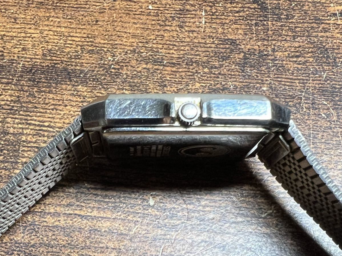 SEIKO セイコー CHRONOS クロノス 9021-5140 シルバー 3針 スクエア