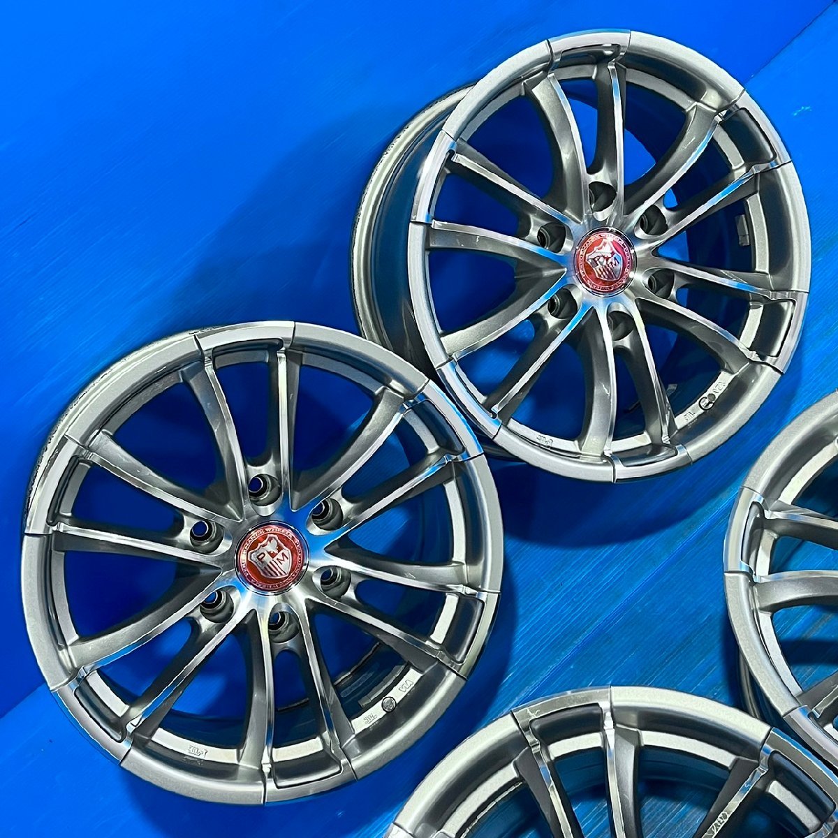 Lehrmeister PREMIX SHANKS レアマイスター プレミックス シャンクス 17インチ 4本 8J6HPCD139.7+25 ブラポリ ハイラックス プラド MHD381クレジットカード QRコード決済可能 良品 深リム LEHRMEISTER PREMIX SHANKS レアマイスター プレミックス