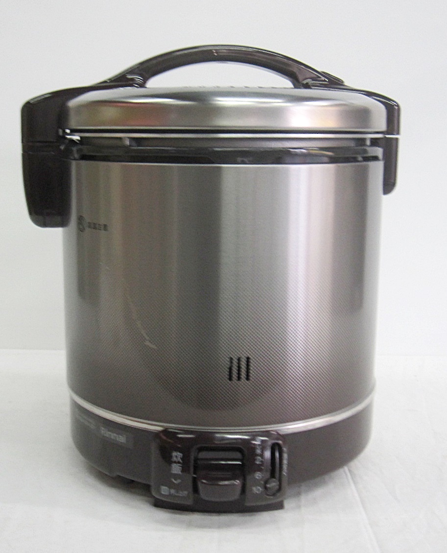 【未使用】リンナイ　RR-100FS 10合炊き　プロパンガス　ガス炊飯器 リンナイ ガス炊飯器（LPガス用）RR-100FS（DB） 未使用リンナイ RR