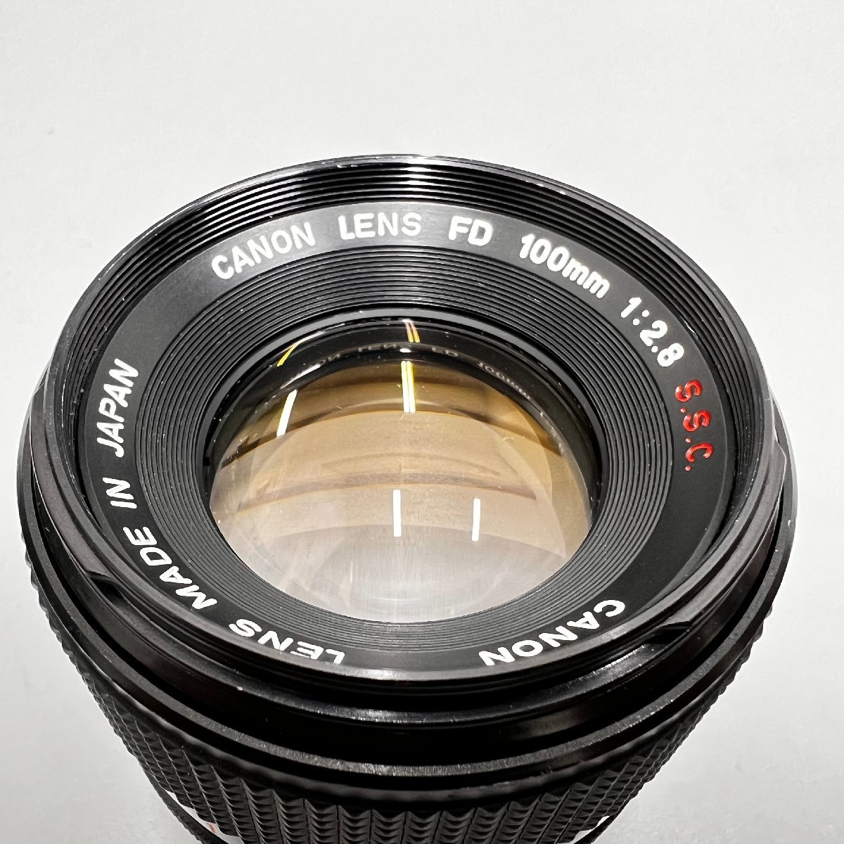 ☆Canon キャノン LENS FD 100mm 1:2.8 S.S.C. マニュアルフォーカス