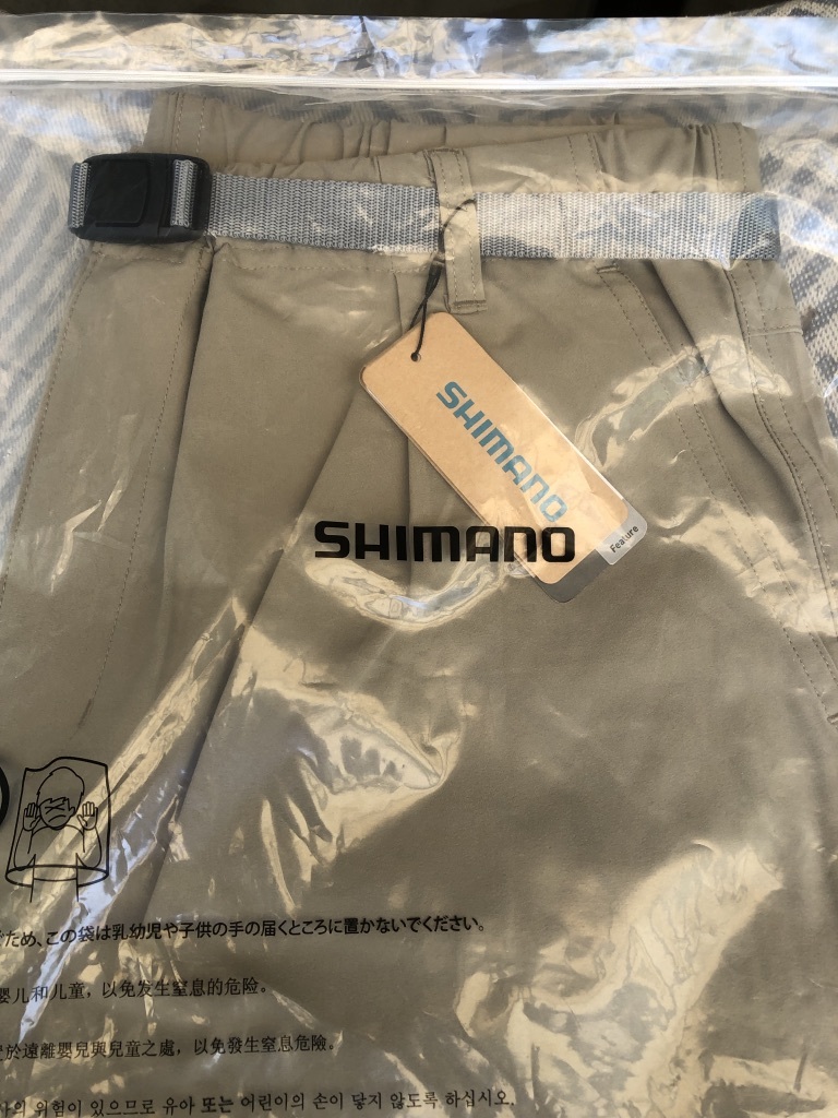 シマノベージュドライバーサタイルパンツ Lサイズ2022新製品