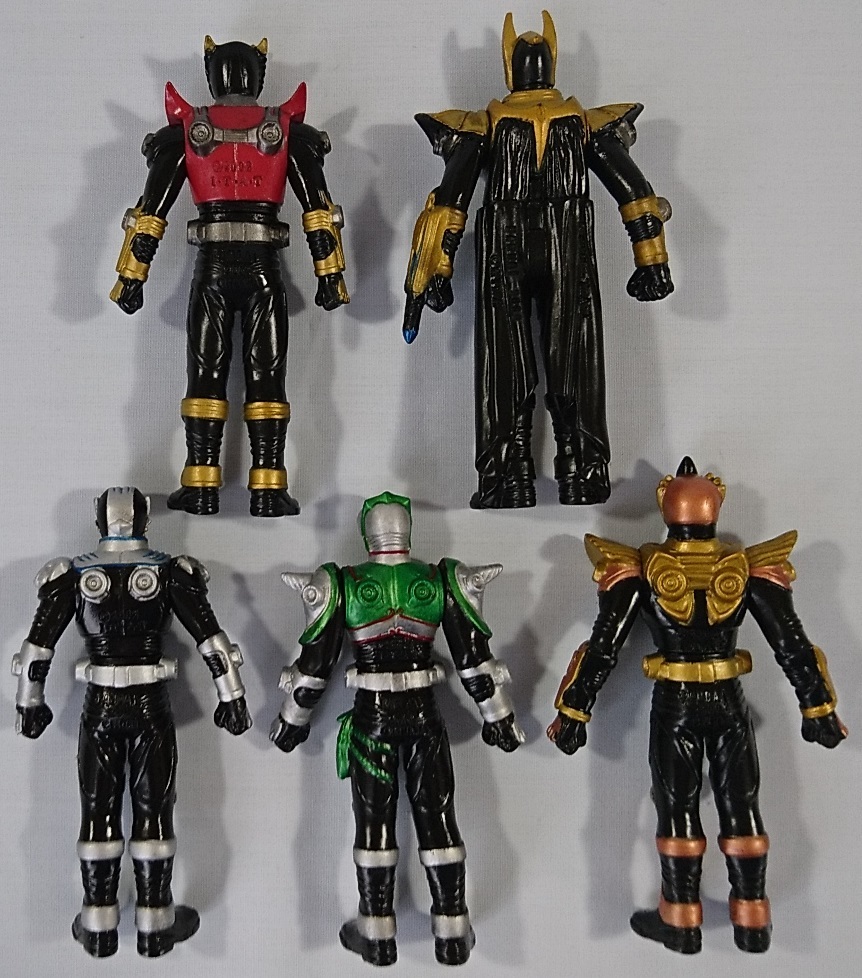 仮面ライダー 龍騎 14種セット ソフビ プレイヒーロー フィギュア