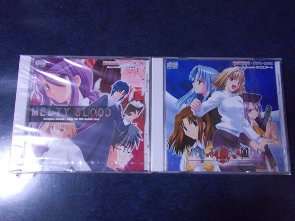 MELTY BLOOD & MELTY BLOOD Re・ACT 2本セット 新品未開封（月姫キャラクター対戦格闘ゲーム）TYPE-MOON 渡辺製作所
