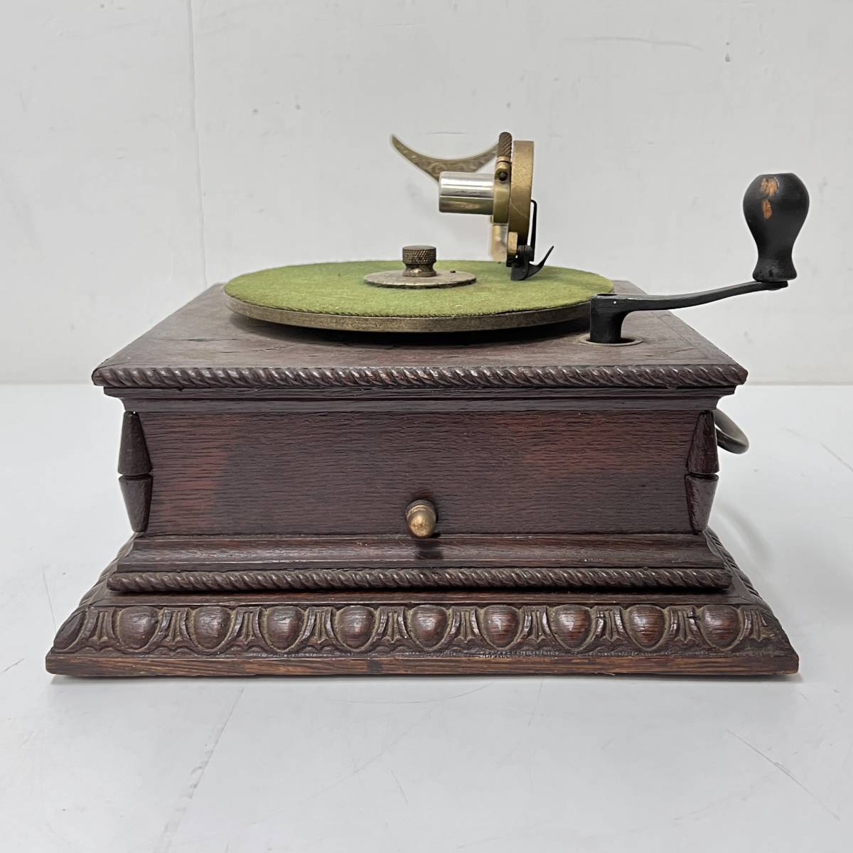 SS】アンティーク 蓄音機 D-④ COLUMBIA PHONOGRAPH The DISC 