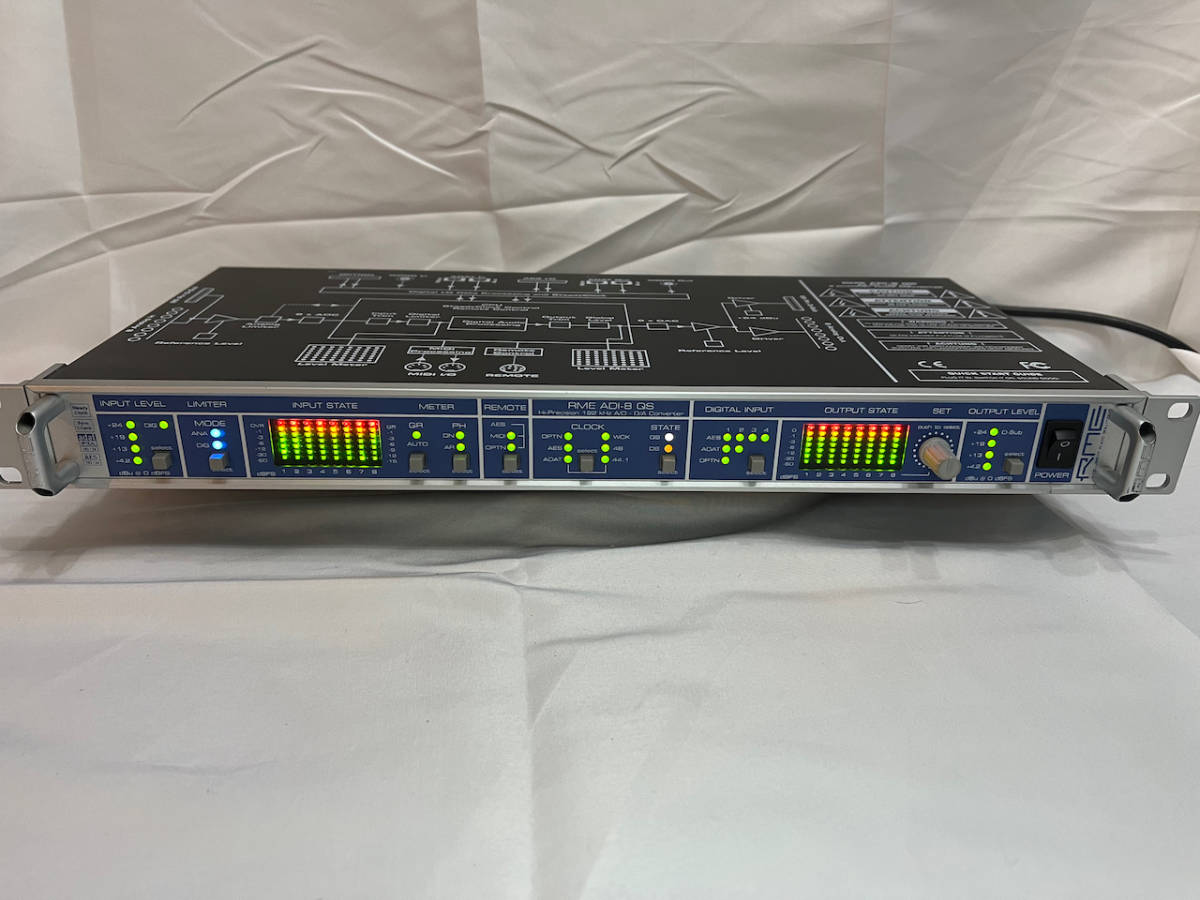 ●RME / ADI-8QSM (MADIカード増設済み)3●現行ハイエンドAD/DAコンバーター/複数台即決特典あり！
