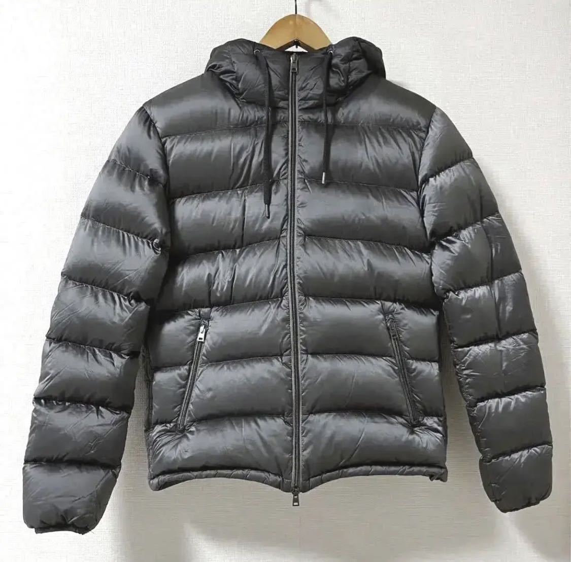 HERNO ヘルノ RESORT リゾート 20デニール フーディ ライトダウンジャケット PI073UR ネイビー 48 純正ハンガー付 HERNO ヘルノ HERNO（ヘルノ）RESORTリゾート ブルゾン ウォーターレペレントナイロン メンズ