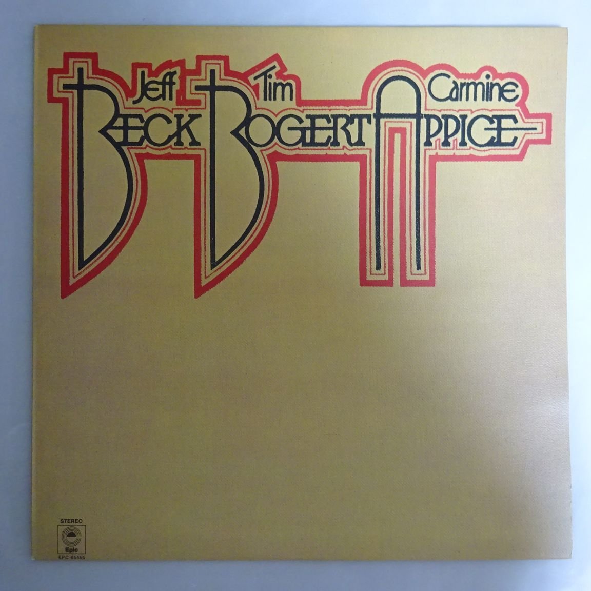 14014610;【UKオリジナル/マトA3B3/テクスチャージャケ】Beck， Bogert & Appice / S.T.