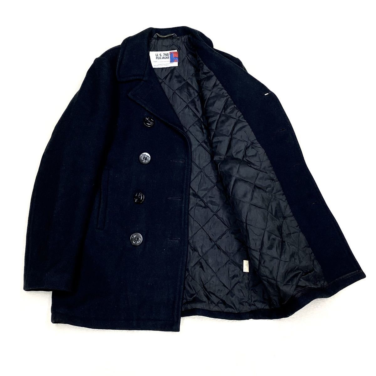 7854 Schott N.Y.C. ショット U.S.740N PEA JACKET 裏地 キルティング