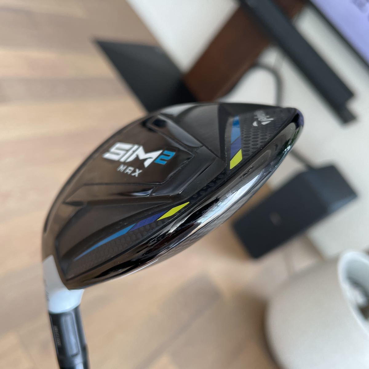 レア美品 レフティー SIM2MAX 3HL 16.5 VENTUS FW 6-S ヘッドカバー 