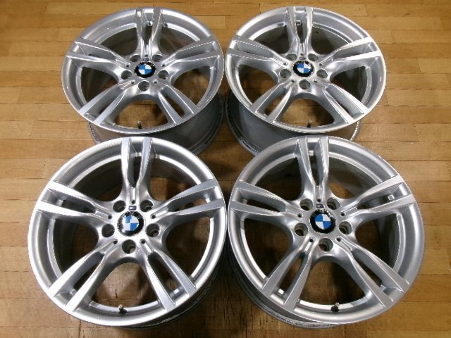 BMW F30 F31 Mスポーツ 純正 ホイール 4本 5H-120 18インチ F/8J+34 R 