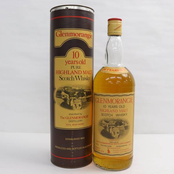 10年 グレンモーレンジ GLENMORANGIE 旧ボトル 750ml グレンモーレンジ
