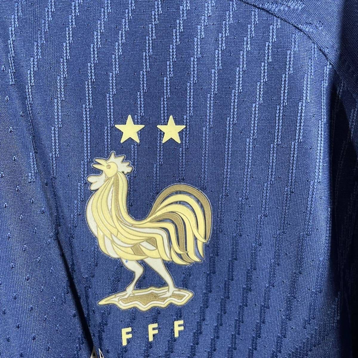 2022カタールW杯 フランス代表 ムバッペ オーセンティックユニフォーム