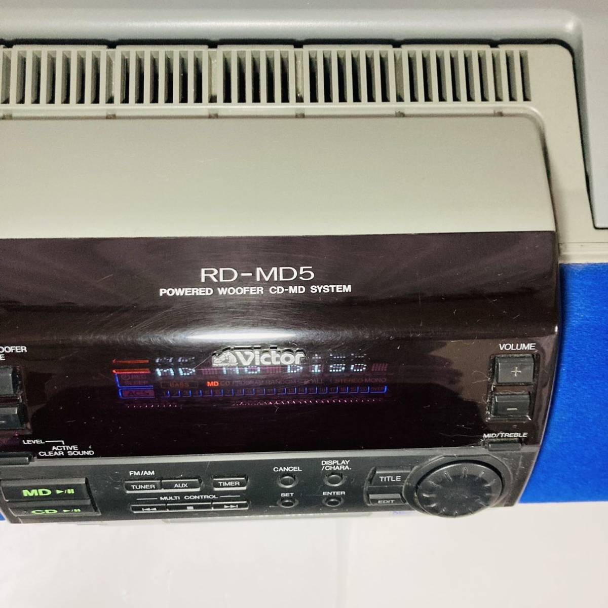 Victor RD-MD5 CD再生確認済み　本体のみ Victor RD-MD5 CD再生確認済み 本体のみ Victor RD-MD5 CD再生確認済み