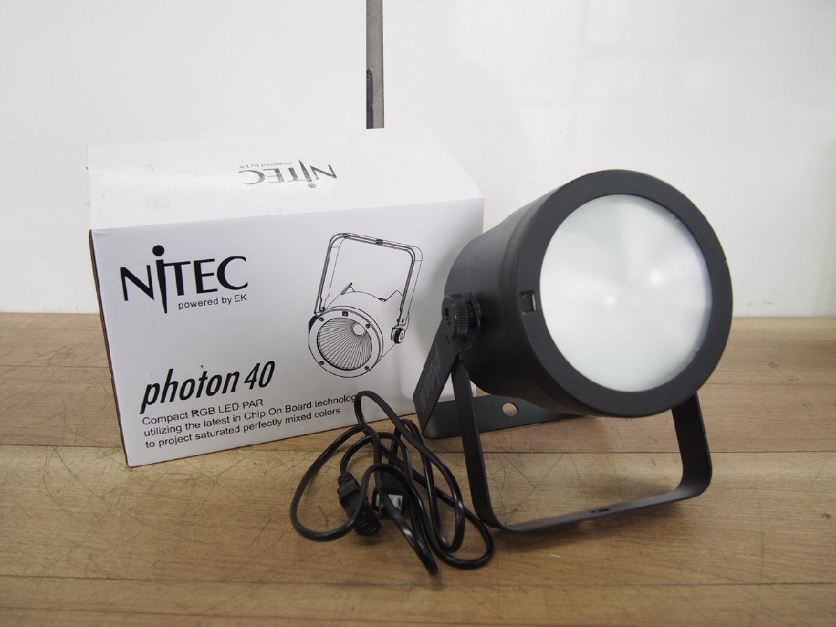 ☆【1K0127-2】 NITEC ナイテック LEDパーライト ステージライト