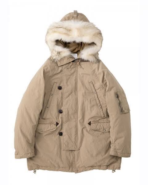 22AW visvim VALDEZ DOWN COAT size2 SIX-FIVE FISHTAIL PARKA 