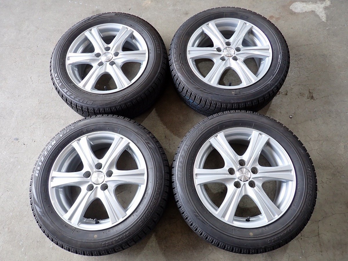 QR4432【送料無料185/60R15】170系 シエンタなどに ブリヂストン VRX