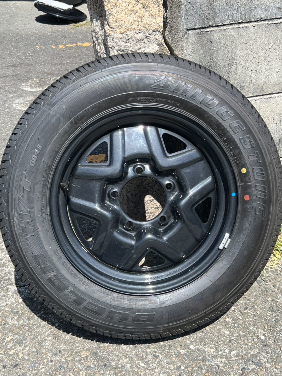 安い，新作登場 スズキ純正 ジムニー スペアタイヤ 16インチ 5.5J PCD139.7 5穴 ブリヂストン デューラー H/T 684Ⅱ 2020年 1本(ラジアルタイヤ)｜売買されたオークション情報、yahooの商品情報をアーカイブ公開 - オ 5穴