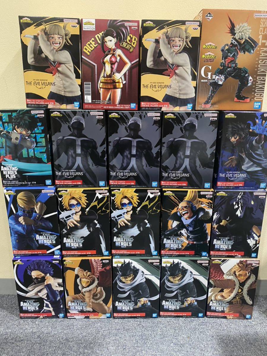 僕のヒーローアカデミア Amazing Heroes フィギュア 11体 ヒロアカ THE