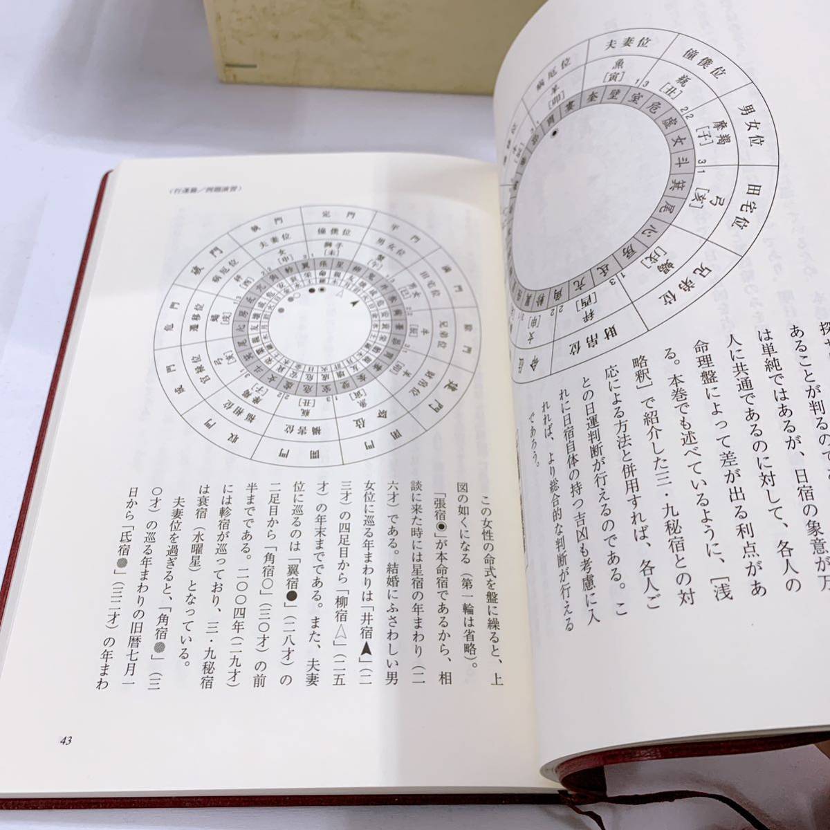YD-3 実占宿曜経　秘密瑜伽占星法　羽田守快著　青山社　別冊解説・暦篇　占星盤付き　