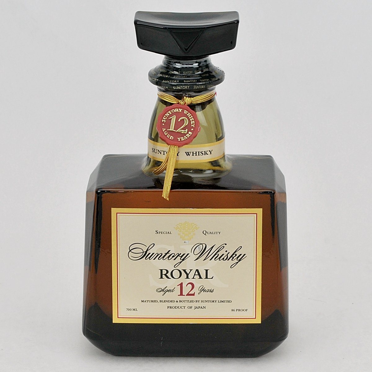 未開栓保管品◇ SUNTORY サントリー リザーブ 角瓶 ローヤル12年