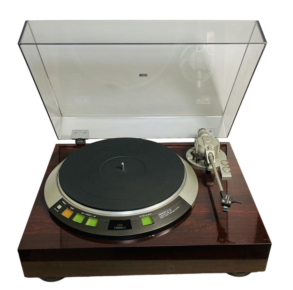 F☆【D】DENON DP-57L ターンテーブル レコードプレーヤー デノン