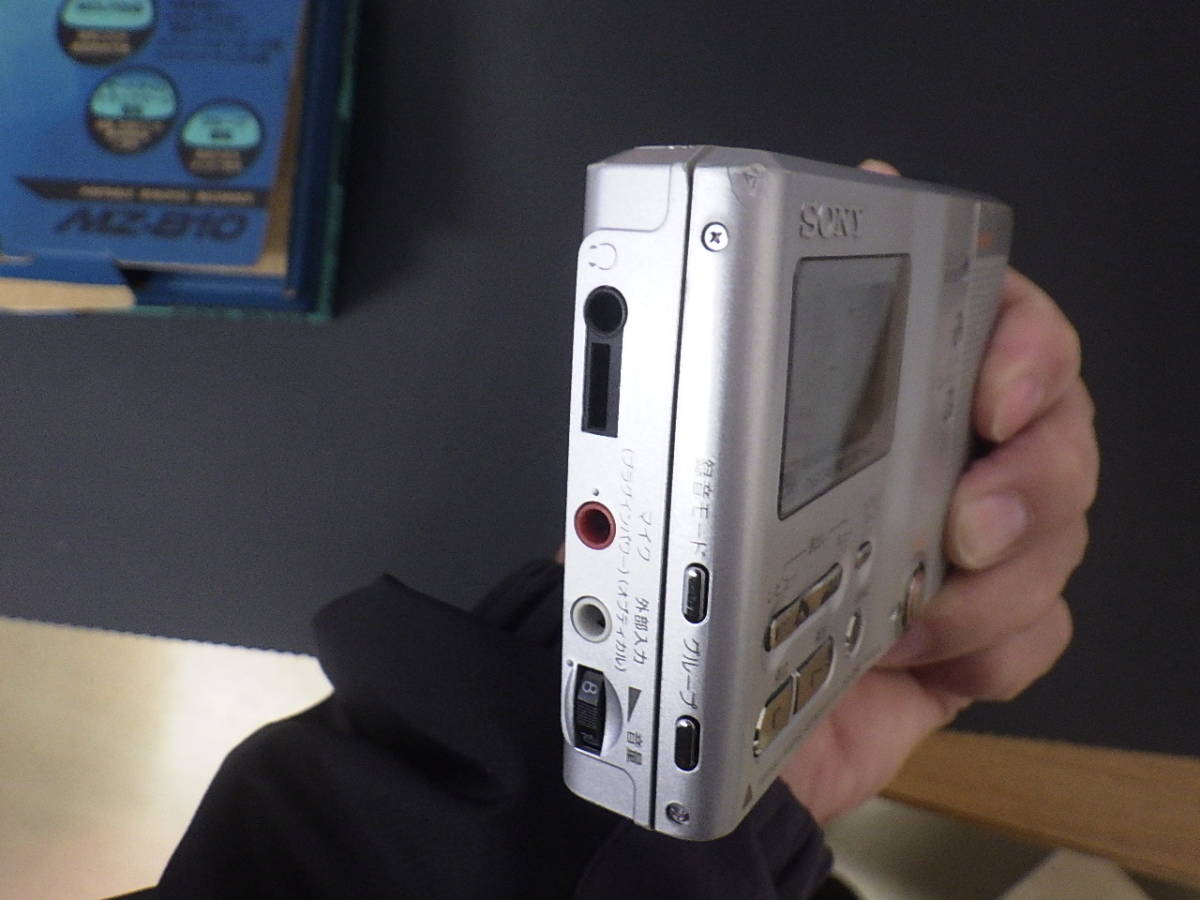 SONY ポータブルミニディスクレコーダー MZ-B10 動作品。 【公式通販】
