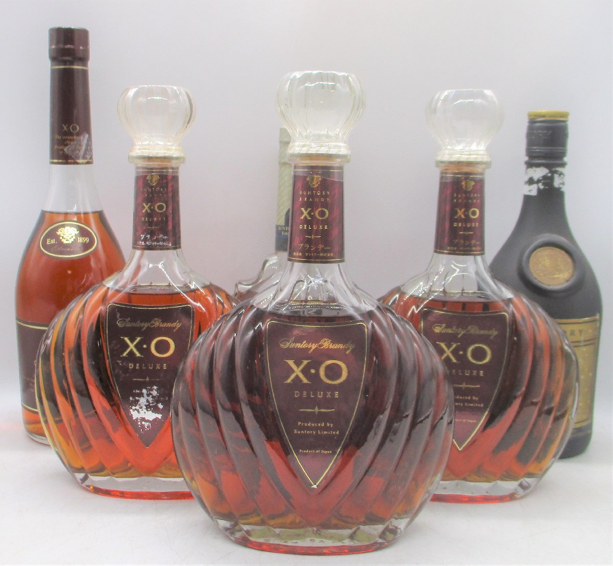 【同梱不可】【6本セット】SUNTORY サントリー XO ブランデー 古酒 未開栓 Z010876