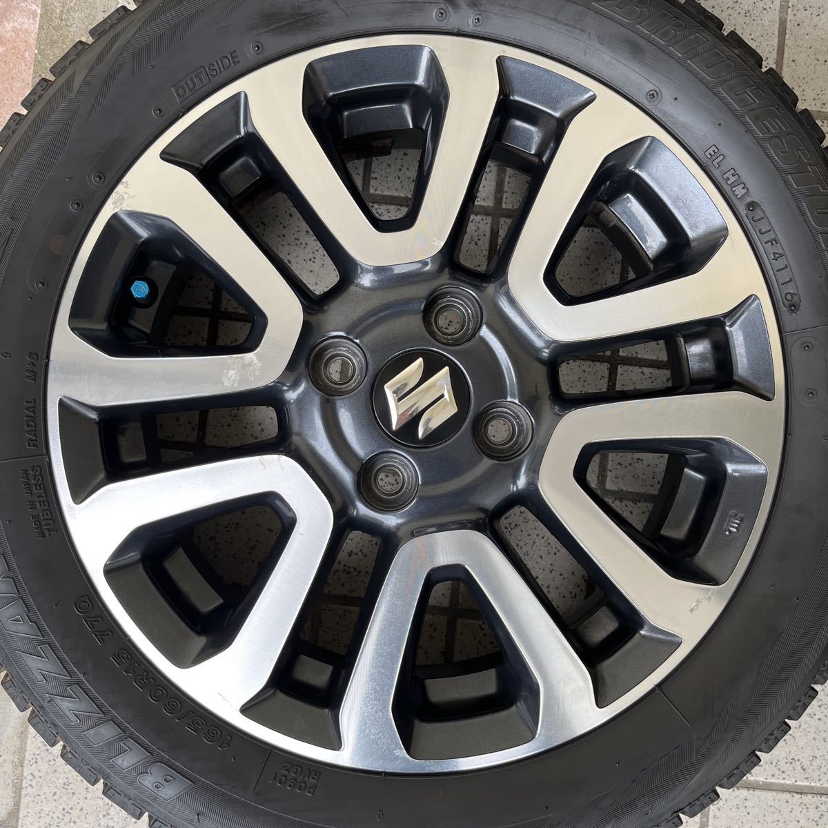 中古スチールホイール ハスラー 純正スチールホイール 15インチ 4本
