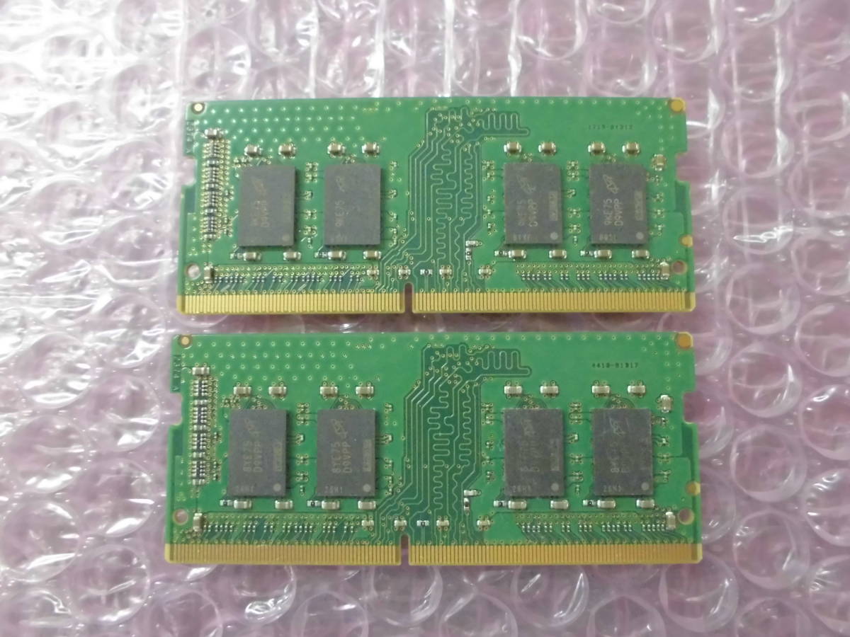8GB Micron DDR4 PC4-2666 DDR4-21300 6枚セット(SO-DIMM)｜売買された