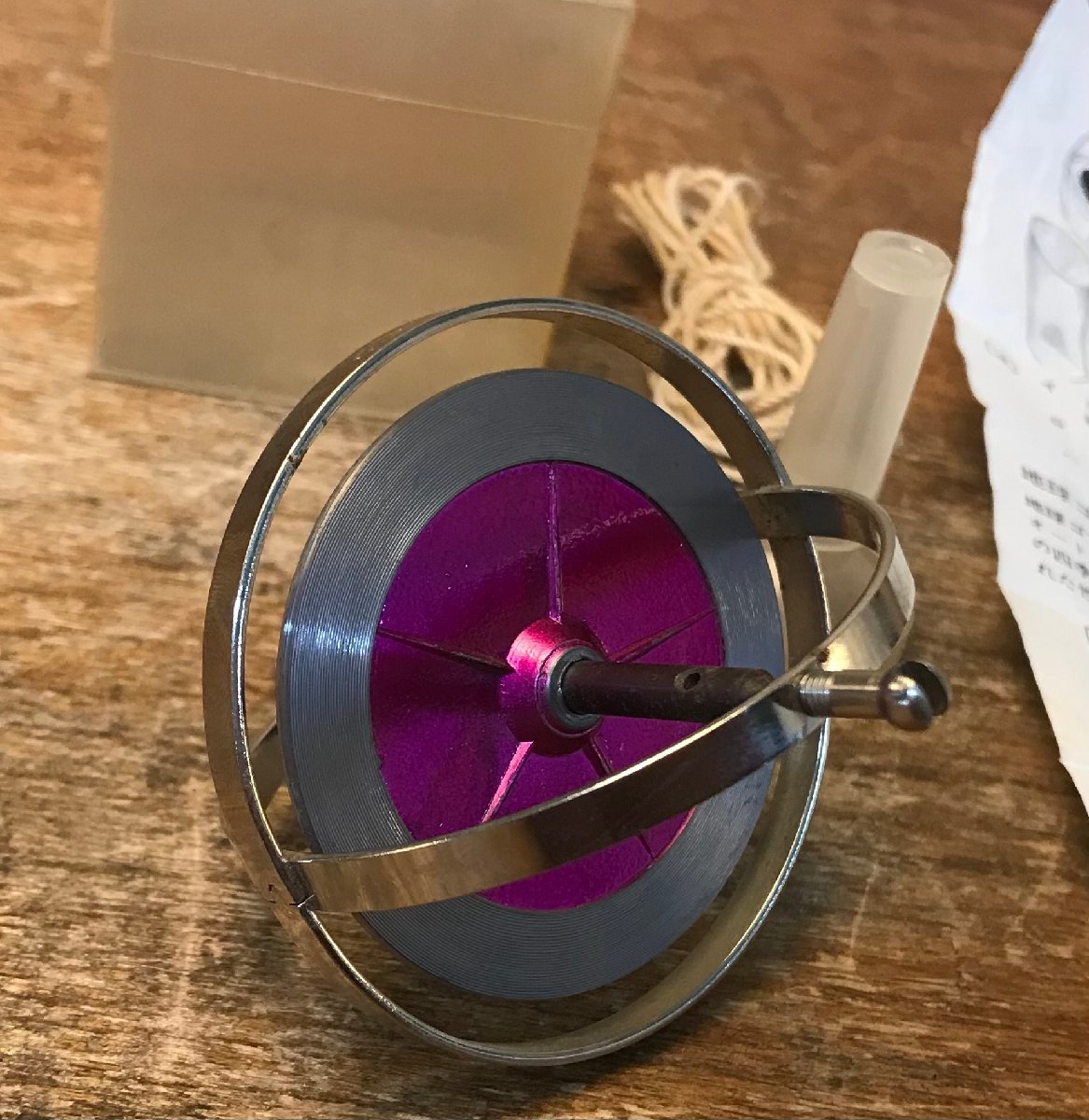 CC-8805■送料無料■ 地球ゴマ CHIKYU GOMA こま コマ 独楽 TK タイガー商会 遊具 おもちゃ 玩具 駄菓子屋 レトロ アンティーク 73g/くGOら