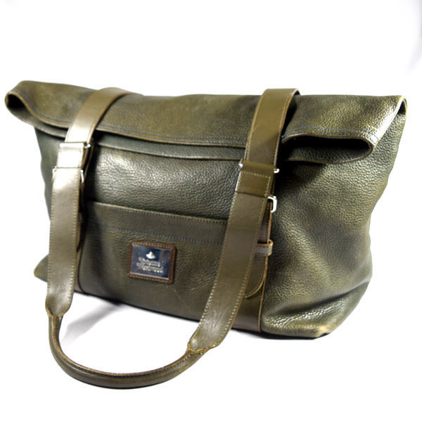 ■ ヴィヴィアンウエストウッド トートバッグ レザー モスグリーン (0990007749)