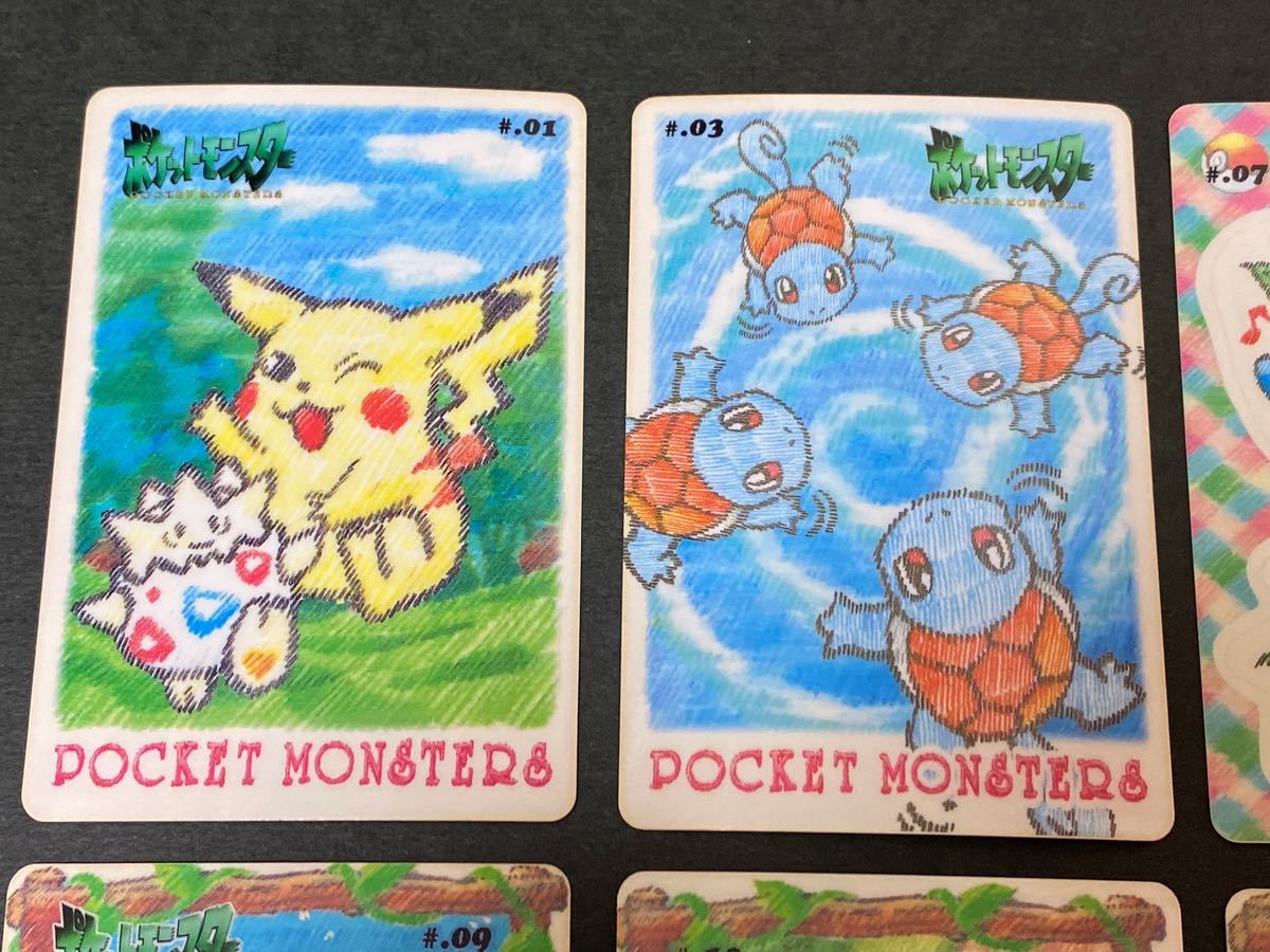 6枚 まとめ売り ポケモン シールダス ステッチタッチ ポケットポエム 