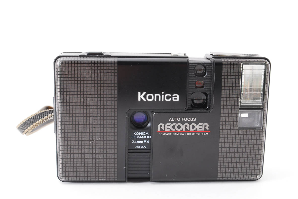 ☆希少品☆ KONICA コニカ RECORDER フィルムカメラ 驚き価格 良品