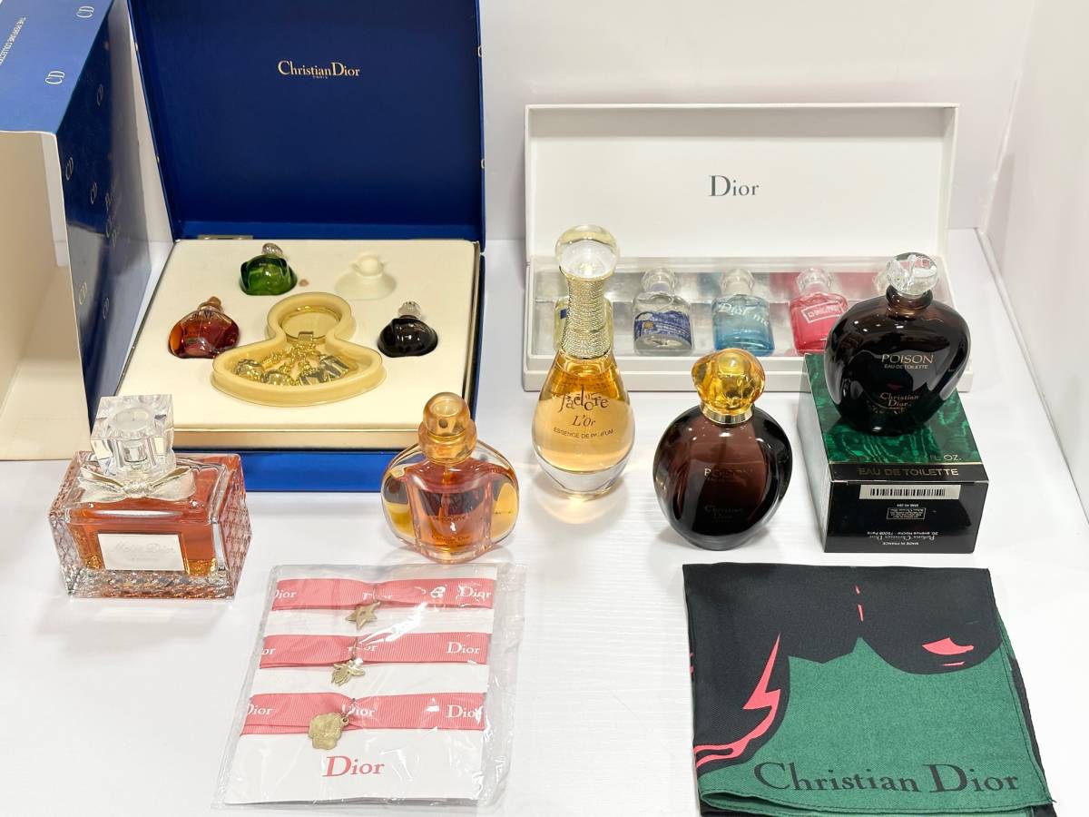 Dior CD ディオール 香水 ノベルティ まとめ Miss Dior ミスディオール