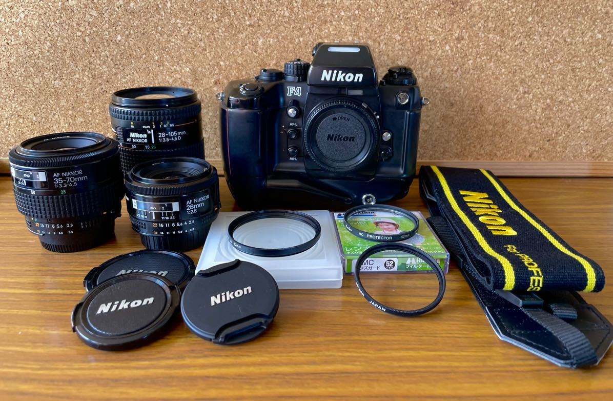 Nikon F4 ＋ レンズ3本 | Nikon nikon 16-35 丸型フィルター対応の