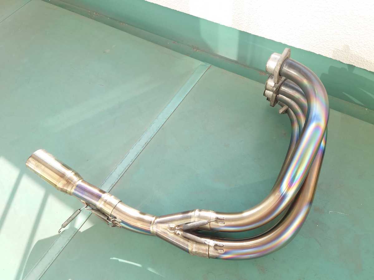 ZRX1100 ZRX1200R チタン エキパイ ジャンク K-FACTORY Babyface 