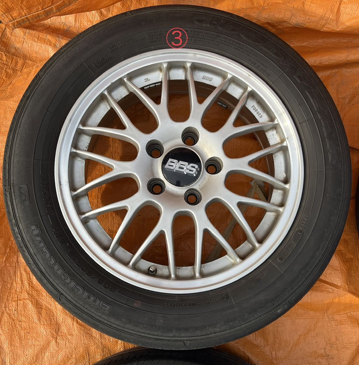 BBS】RG355！ステップワゴンなどホンダ車に！鍛造FORGED！軽量化！GY
