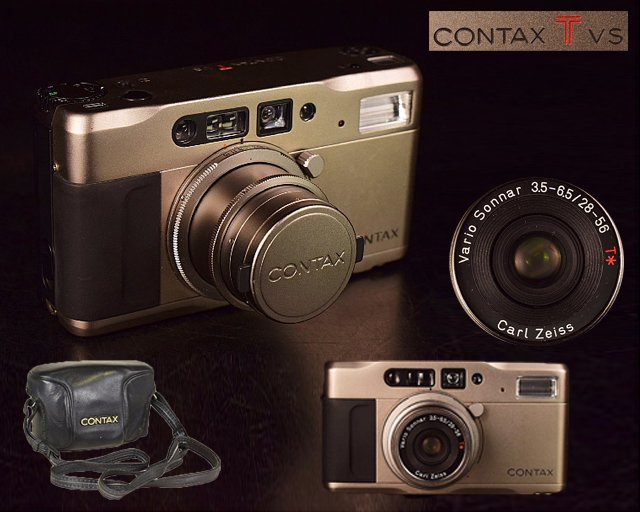 新品，安い T22 泉美 CONTAX Tvs Carl Zeiss Vario Sonnar 3.5-6.5/28-56 コンタックス コンパクトフィルムカメラ キャップ/ケース付(コンパクトカメラ)｜売買されたオークション情報、yahooの商品情報をアーカイブ公開 コンパクトカメラ