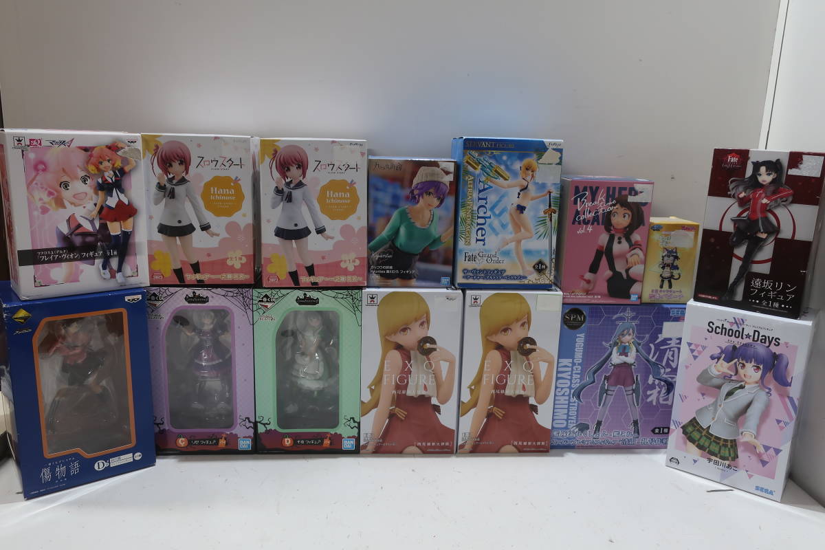 ★同梱不可【送1000円】1961 未開封/訳あり フィギュアまとめ16 ごちうさ スロウスタート ヒロアカ バンドリ 西尾維新大辞展 他 美少女系