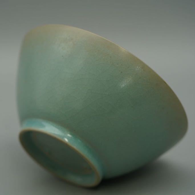 中国 北宋 磁州窯 鉄絵の高足盃 I30-3 中国 北宋 中国美術 宋代 磁州窯