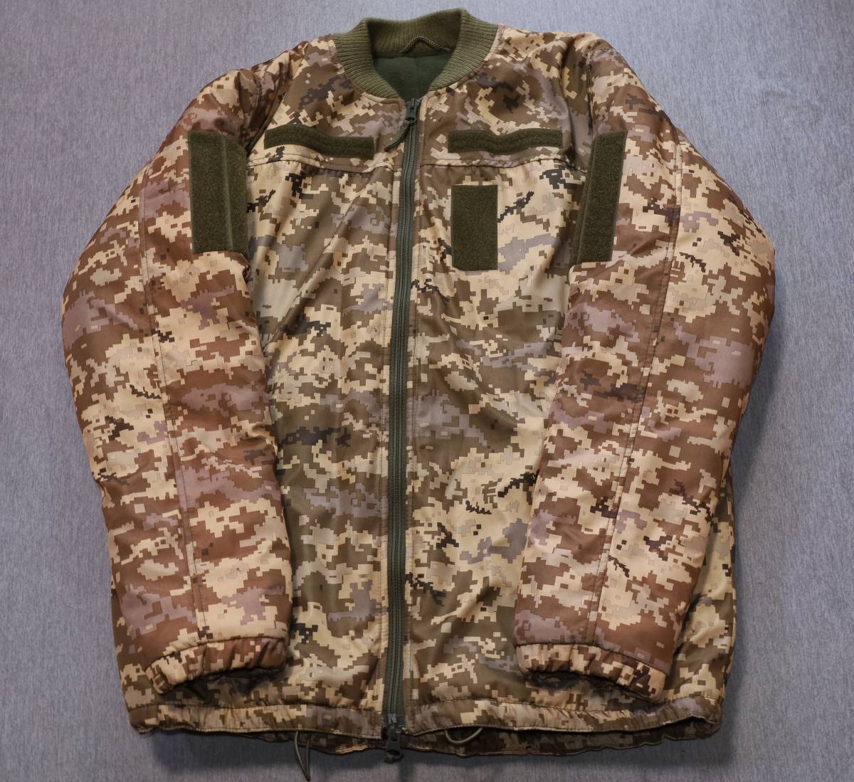 ウクライナ軍 フリースジャケット MM-14 ウクライナデジタル迷彩