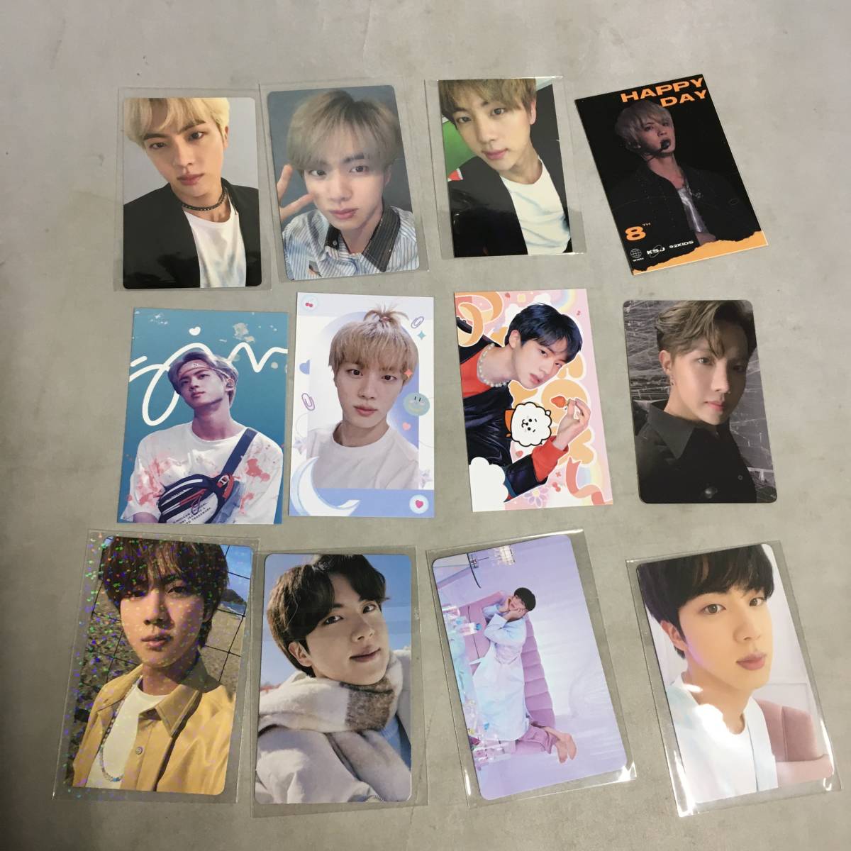 BTS トレカ BTS 3rd Muster Seoul ARMY Zip+ Official Player Card Set - Jin