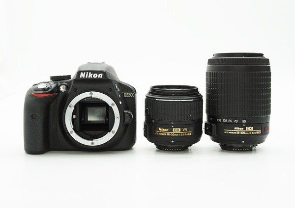 ◇【Nikon ニコン】D3300 ダブルズームキット デジタル一眼カメラ ブラック