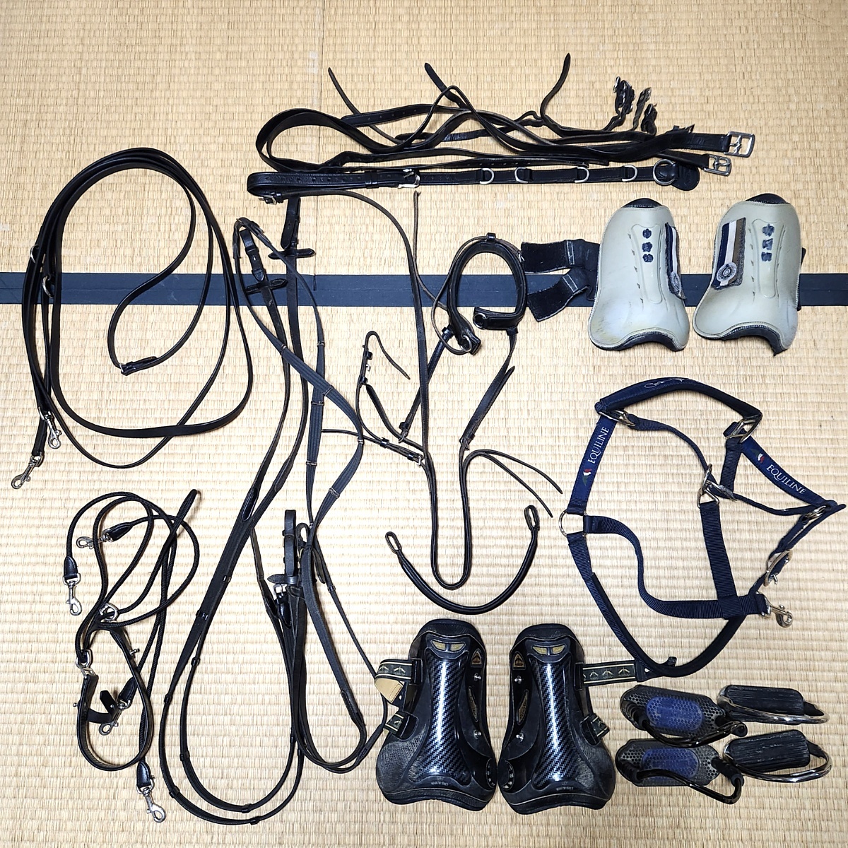 大量セット 馬具 VEREDUS SPRENGER プレステージ EQUILINE他 100s23-0434